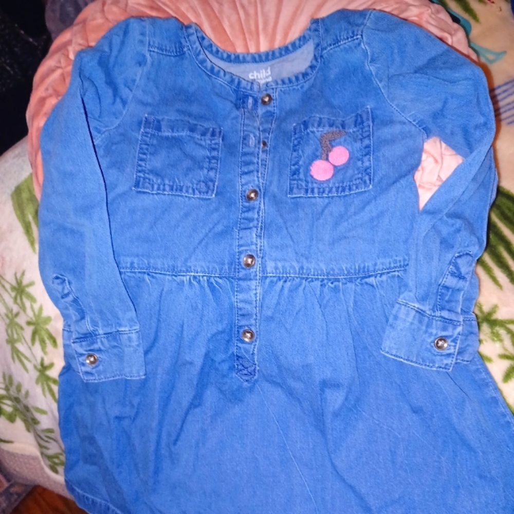 3T Girls Denim Dress
